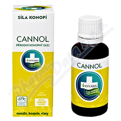 Annabis Cannol konopný olej koupele masáe 30ml