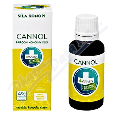 Annabis Cannol konopný olej koupel masáe 100ml