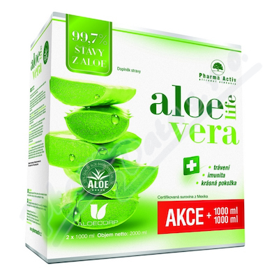 AloeVeraLife šťáva z aloe 99.7% 1000ml 1+1zdarma